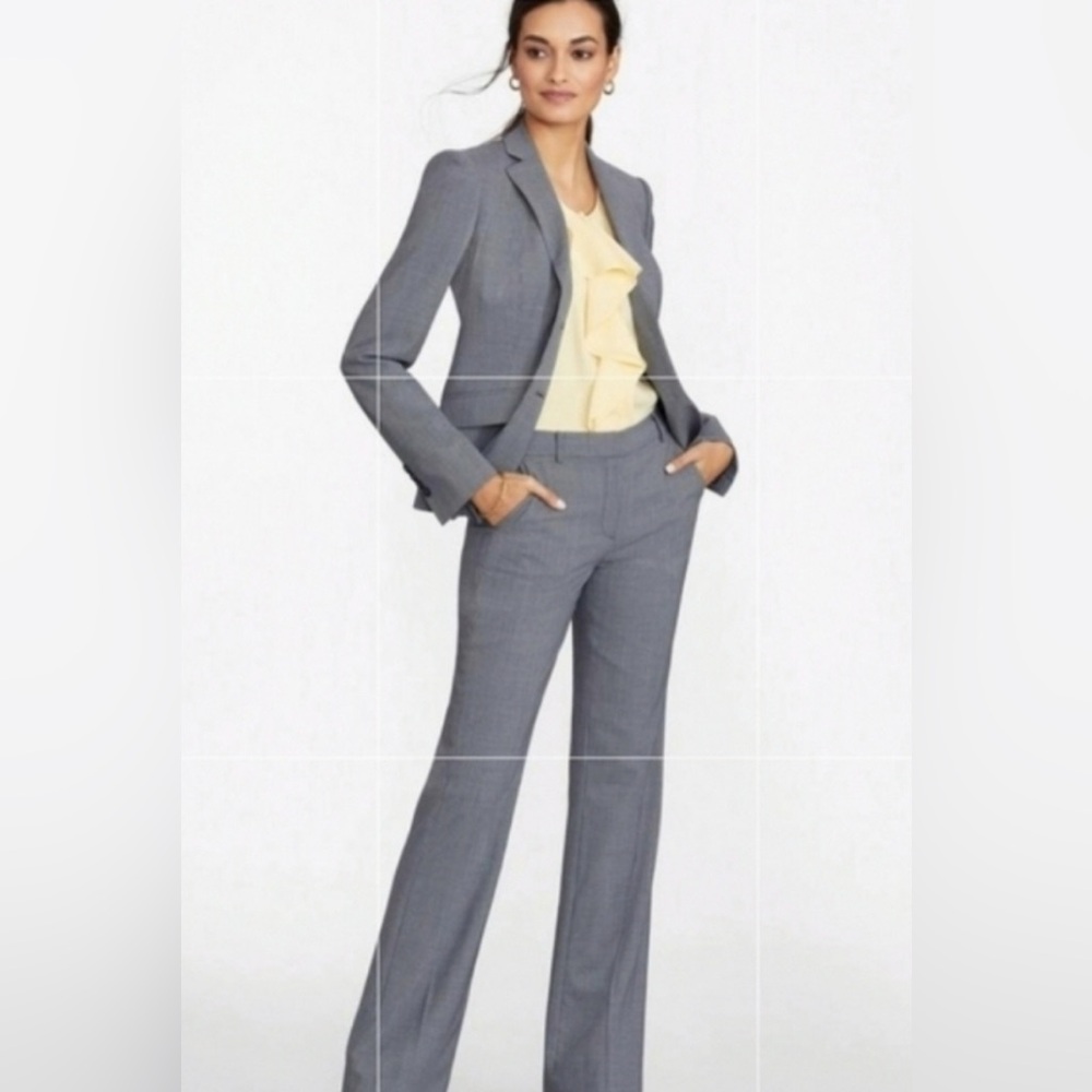 Brooks Brothers Cream Ruffle Blouse - Picture 3 of 8